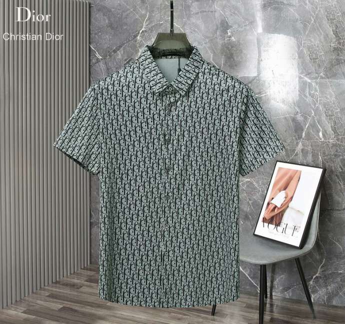 Dior Polo Shirt Short _SKUDiorM-3XL26rn6720087